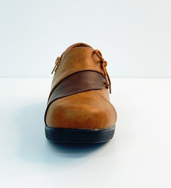 BELLUNA（ベルーナ）の「５Ｅ配色サイドリボンスリッポン（スリッポン）」｜詳細画像