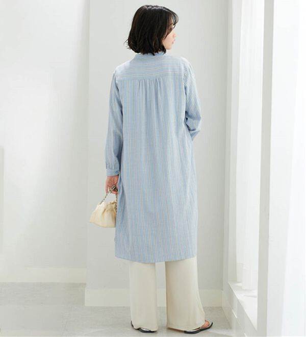 BELLUNA（ベルーナ）の「綿100％ダブルガーゼ素材ワンピース（その他ワンピース）」｜詳細画像