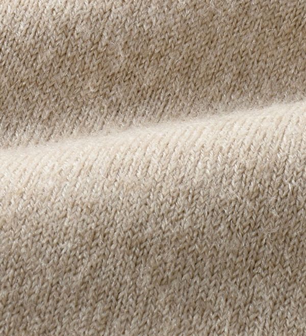 「カシミヤタッチやわらかハイネックセーター（メンズニット・セーター）」｜詳細画像