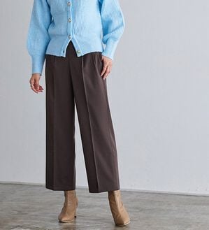 Pierrot（ピエロ）の「裏微起毛タックパンツ（フルレングスパンツ）」｜詳細画像