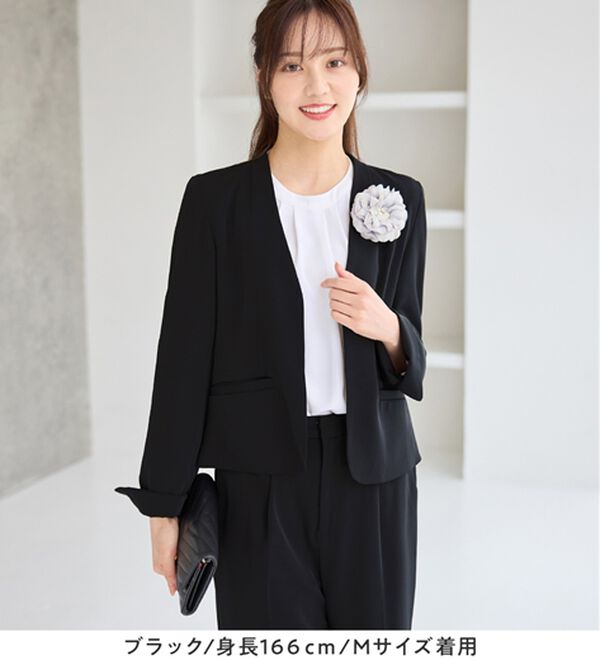 alotta（アロッタ）の「【３点セット】洗える！楽キレイセットスーツ（その他スーツ）」｜詳細画像