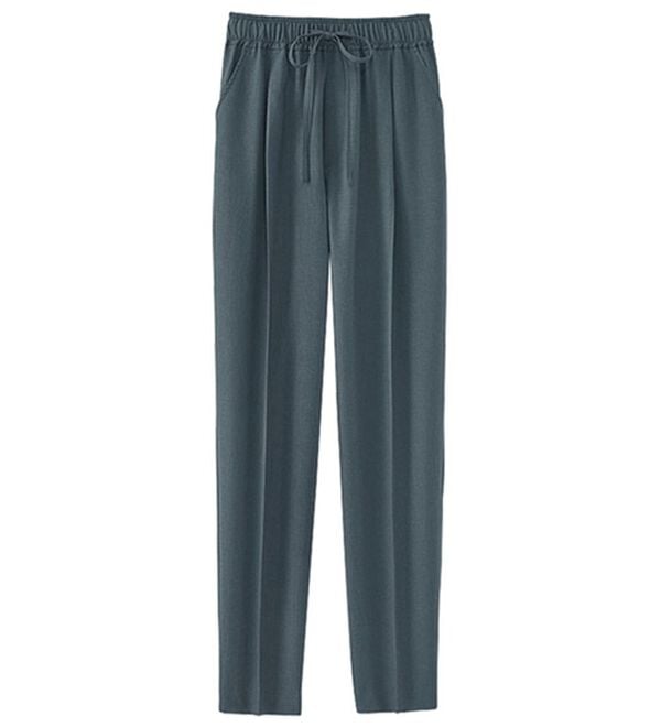 BELLUNA（ベルーナ）の「らくしてきれい！大人のイージーリフラクス（Ｒ）パンツ（その他パンツ）」｜チャコール