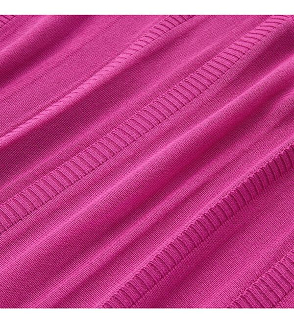 GeeRA（ジーラ）の「ジャカードストライプシアーニット（ニット・セーター）」｜詳細画像