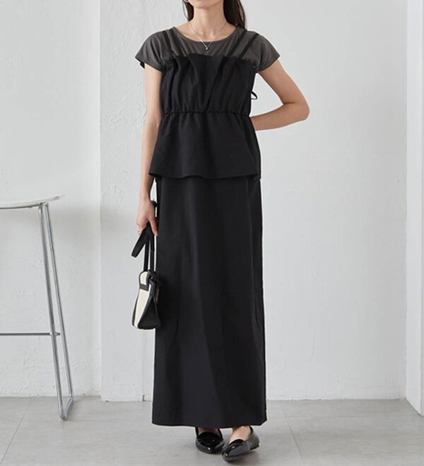 RANAN（ラナン）の「ダブルストラップドッキングワンピース（その他ワンピース）」｜詳細画像