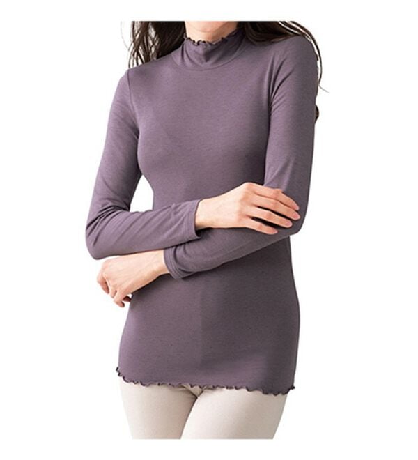 「チクチクしにくいウール入りメロウ衿インナー（肌着・インナーウェア）」｜詳細画像