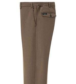 「＜コムルヴァン・オム＞お父さんの裏シャギー７得パンツ（メンズフルレングスパンツ）」｜ブラウン