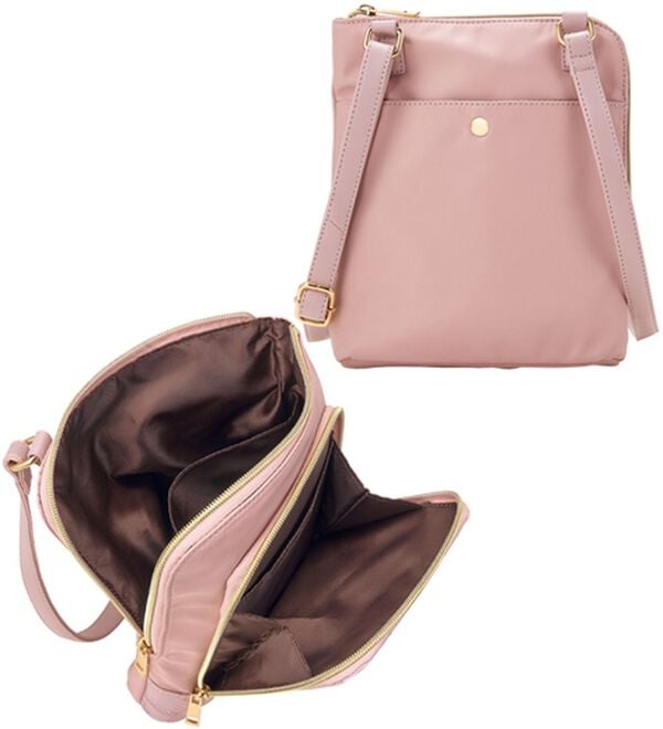 ルフラン（ルフラン）の「【２点セット】フラワー型押しショルダー＆ポーチ（ショルダーバッグ）」｜詳細画像