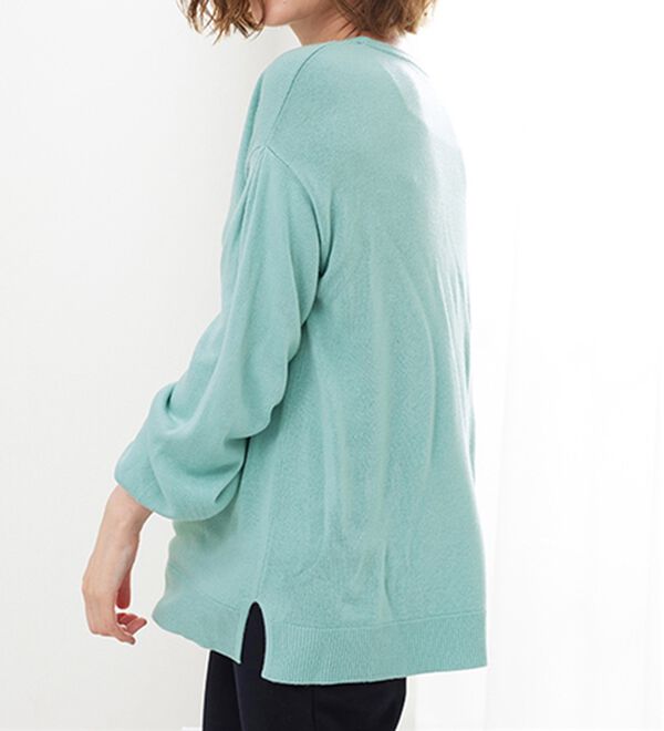 BELLUNA（ベルーナ）の「ふんわりカシミヤタッチニットプルオーバー（ニット・セーター）」｜詳細画像