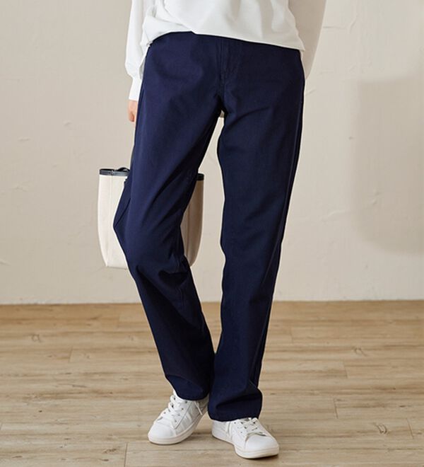 BELLUNA（ベルーナ）の「【ＰＯＬＯ　ＢＣＳ】綿チノパンツ（フルレングスパンツ）」｜詳細画像