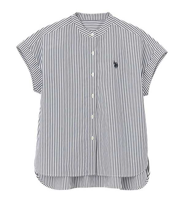 GeeRA（ジーラ）の「【ＵＳ．ＰＯＬＯ．ＡＳＳＮ】フレンチスリーブシャツ（シャツ）」｜詳細画像