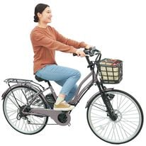 「折りたためるノーパンク電動自転車（エクササイズ）」