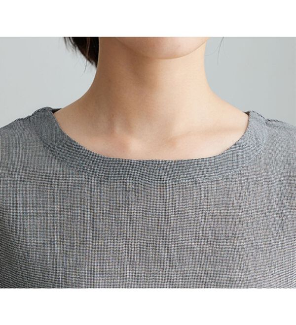 BELLUNA（ベルーナ）の「さらっと快適！Tシャツ見えブラウス（ブラウス）」｜詳細画像