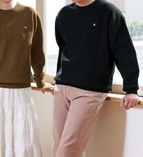 「＜アーノルド　パーマー＞立体編みレイヤードセーター（メンズニット・セーター）」