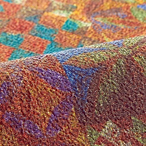 BELLUNA（ベルーナ）の「丹後ちりめん多色使いテーラードジャケット（テーラードジャケット）」｜詳細画像