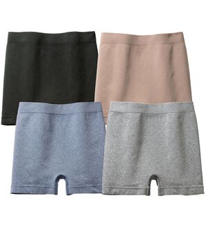 LAVIENNE（ラヴィエンヌ）の「【４色組】成型１分丈ショーツ（ショーツ）」｜詳細画像