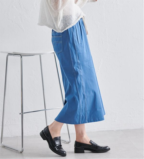 RANAN（ラナン）の「＜ｐｕｍａ＞コアヘリテイジ　ロングスカート（ロングスカート）」｜詳細画像