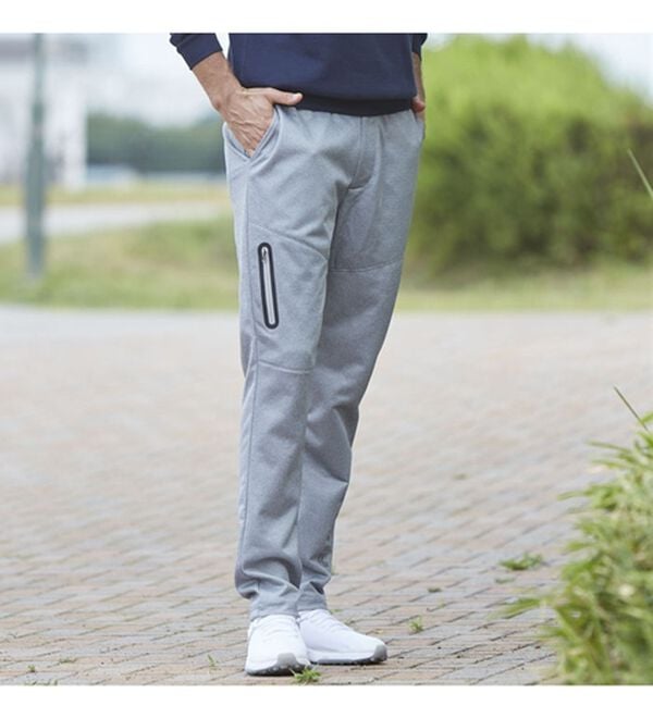 「＜フィラ＞吸汗速乾杢調ストレッチパンツ（メンズフルレングスパンツ）」｜詳細画像