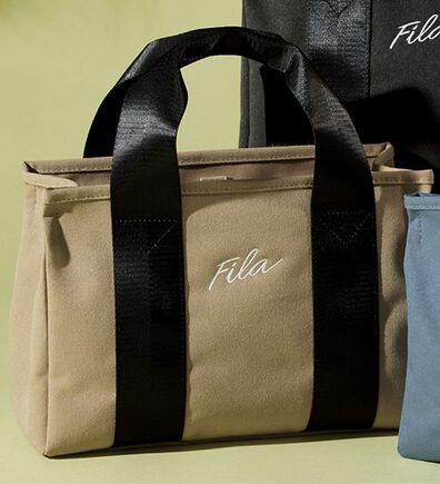 「＜ＦＩＬＡ＞便利な２ルームコンパクトトート（メンズトートバッグ）」