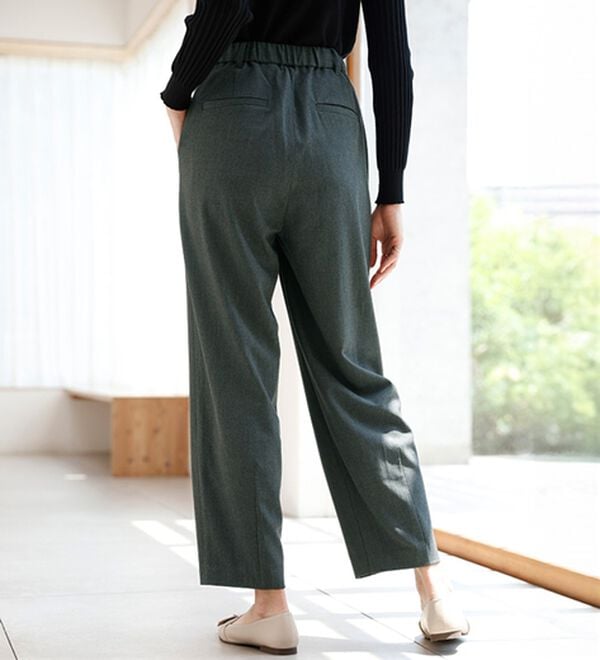 ルフラン（ルフラン）の「【３本組】カーブが決め手！裾ダーツパンツ（フルレングスパンツ）」｜詳細画像