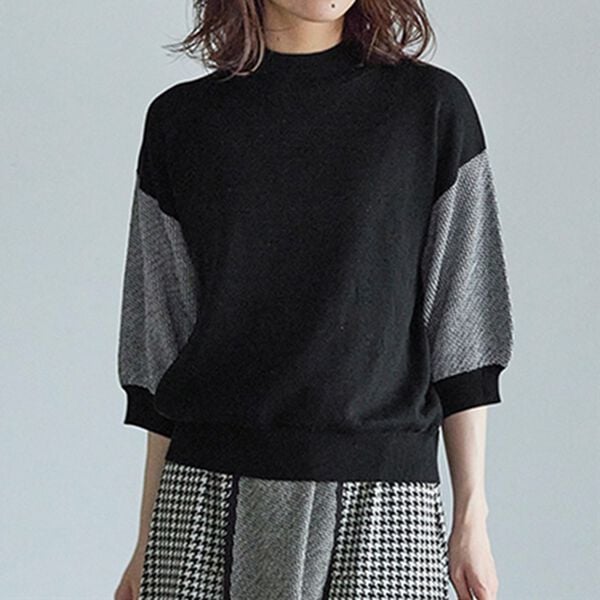 RANAN（ラナン）の「編柄切替ニットセットアップ（ニット・セーター）」｜詳細画像