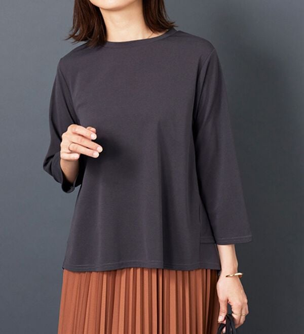 BELLUNA（ベルーナ）の「美人顔バックフレアーブラウス（ブラウス）」｜詳細画像