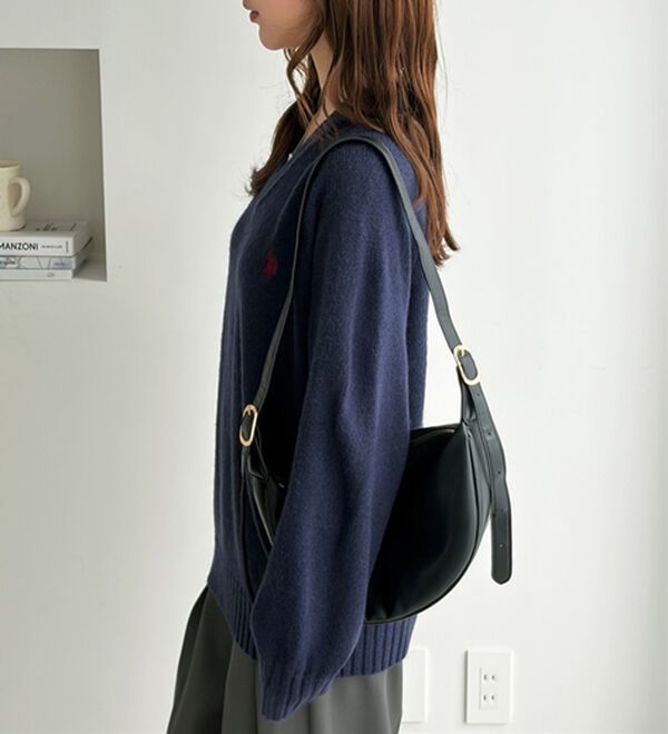GeeRA（ジーラ）の「【Ｕ．Ｓ．ＰＯＬＯ　ＡＳＳＮ．】Ｖネックニット（ニット・セーター）」｜詳細画像