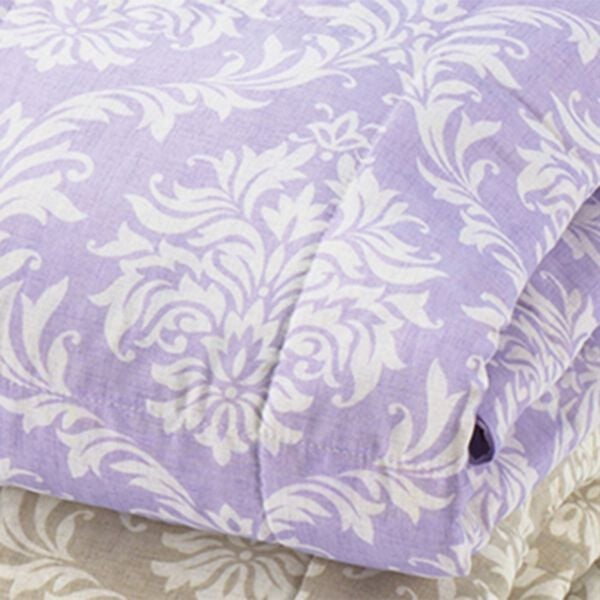 「洗えるシルクわた１００％肌掛布団（掛布団）」｜パープル