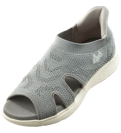 BELLUNA（ベルーナ）の「＜バルモラル＞サッと履けるニットサンダル（サンダル・ミュール）」