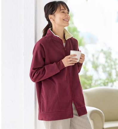 BELLUNA（ベルーナ）の「防風シート入り裏ボアあったかジャケット（ブルゾン）」