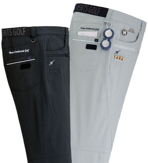 「【２本組】＜トランスコンチネンツゴルフ＞ラウンドに便利なアクティブパンツ（メンズフルレングスパンツ）」｜2本組