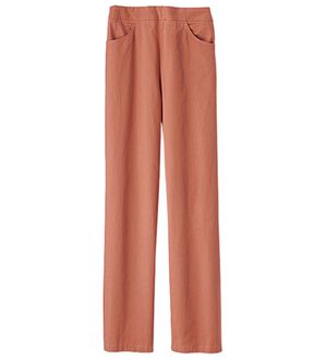 BELLUNA（ベルーナ）の「大人のほどゆるセミワイドパンツ（ワイドパンツ・ガウチョ）」｜コーラル