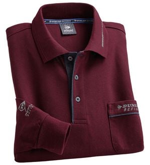 「＜ダンロップ・リファインド＞三拍子そろった定番ポロシャツ（メンズポロシャツ）」｜ワイン