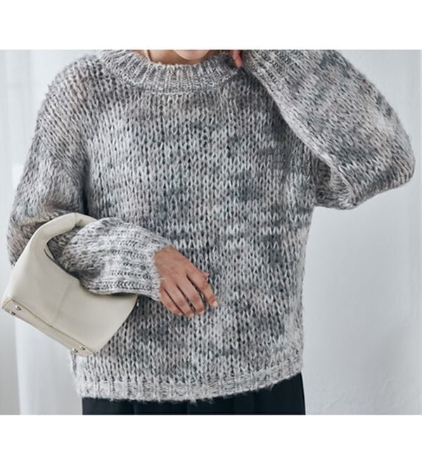 RANAN（ラナン）の「ミックスカラーシャギーニット（ニット・セーター）」｜詳細画像