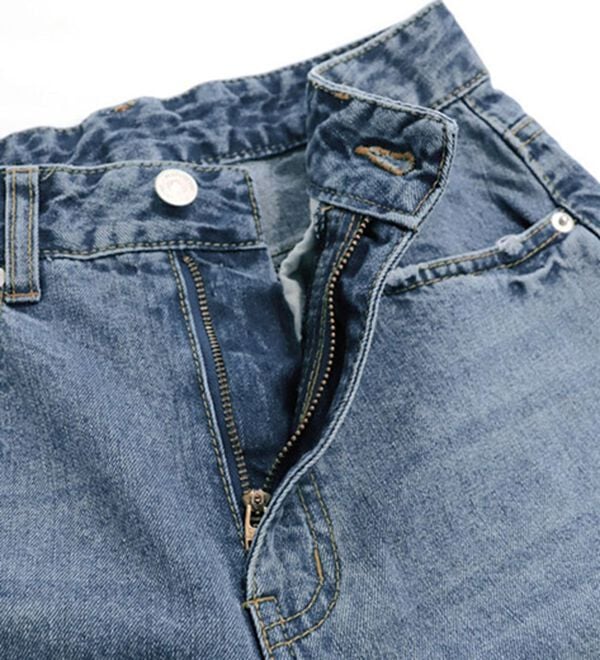 Pierrot（ピエロ）の「【選べる丈】ハイウエストストレートデニム（フルレングスパンツ）」｜詳細画像