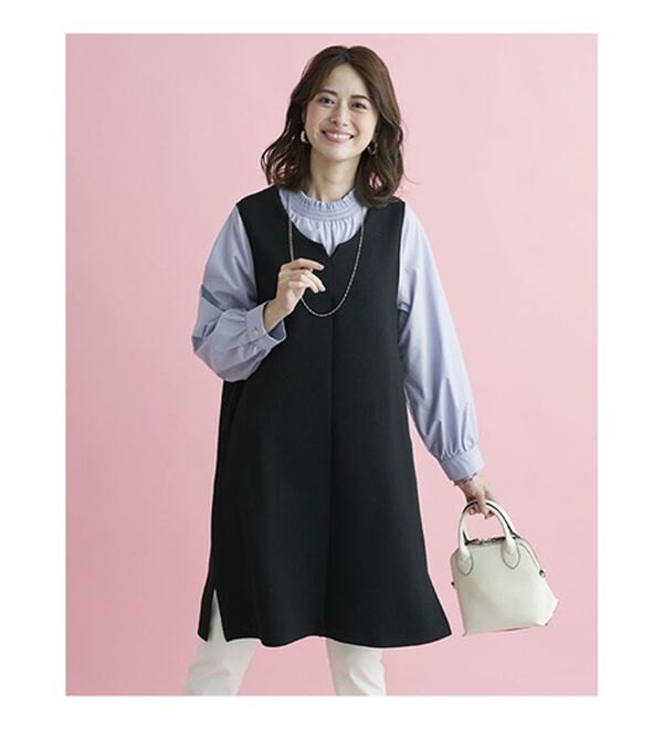 BELLUNA（ベルーナ）の「コーデ済み！お洒落ジャンパースカート（ジャンパースカート）」｜詳細画像