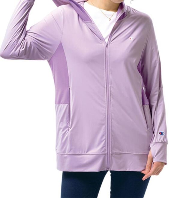 ルフラン（ルフラン）の「＜Ｃｈａｍｐｉｏｎ＞フェイスガード付ＵＶパーカー（パーカー）」｜詳細画像