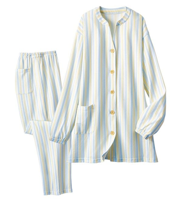 「寝汗サラッ！ぐっすり快眠パジャマ（パジャマ・ルームウェア）」｜ブルーストライプ