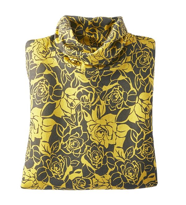 BELLUNA（ベルーナ）の「テンセル（ＴＭ）繊維・コットンプリントプルオーバー（カットソー）」｜詳細画像