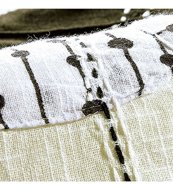 BELLUNA（ベルーナ）の「刺し子刺しゅう使いモダンブラウス（ブラウス）」｜詳細画像