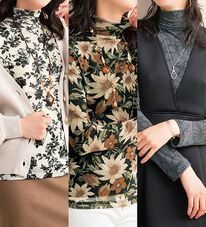 ルフラン（ルフラン）の「【３色組】可憐な花柄プルオーバー（カットソー）」