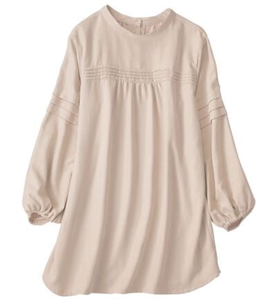 BELLUNA（ベルーナ）の「タック使い細コールチュニック（チュニック）」