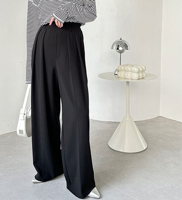 GeeRA（ジーラ）の「インタックスラックスワイドパンツ（フルレングスパンツ）」｜詳細画像