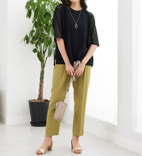 BELLUNA（ベルーナ）の「【店舗・ネット限定】総レースアンサンブル（アンサンブル）」｜詳細画像