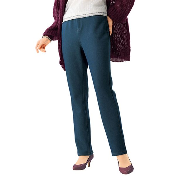 ルフラン（ルフラン）の「【２本組】素肌にはきたい裏が綿毛布のパンツ（フルレングスパンツ）」｜詳細画像