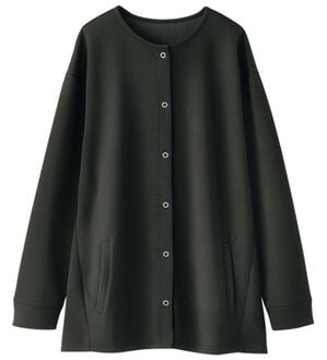 BELLUNA（ベルーナ）の「洗える！スマート見えカーディガン（その他カーディガン）」｜黒