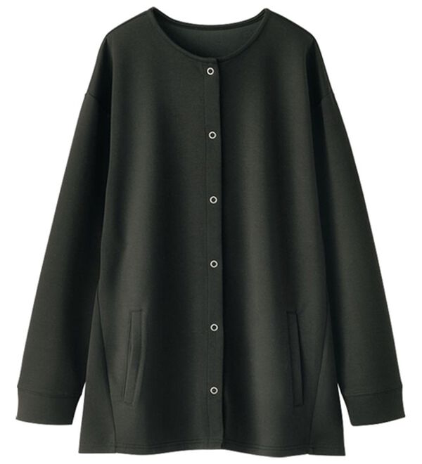 BELLUNA（ベルーナ）の「洗える！スマート見えカーディガン（その他カーディガン）」｜黒