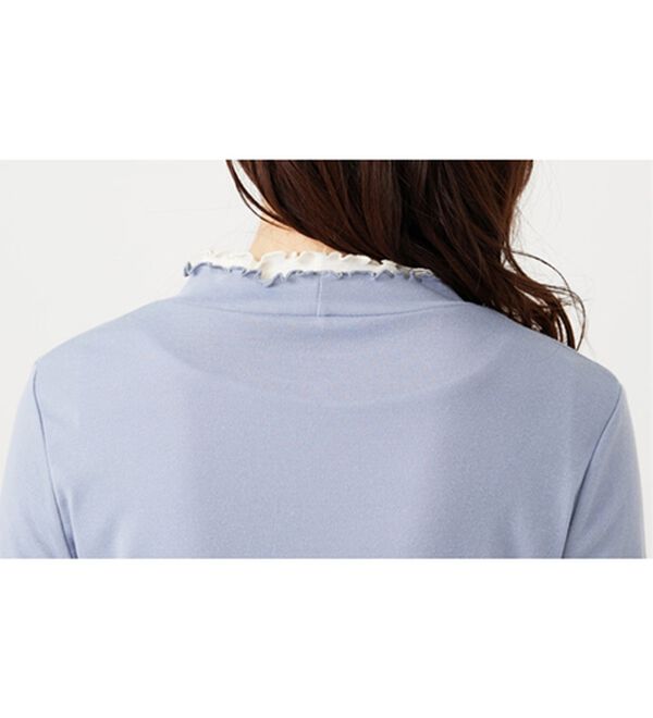 BELLUNA（ベルーナ）の「重ね着風フリル衿プルオーバー（カットソー）」｜詳細画像