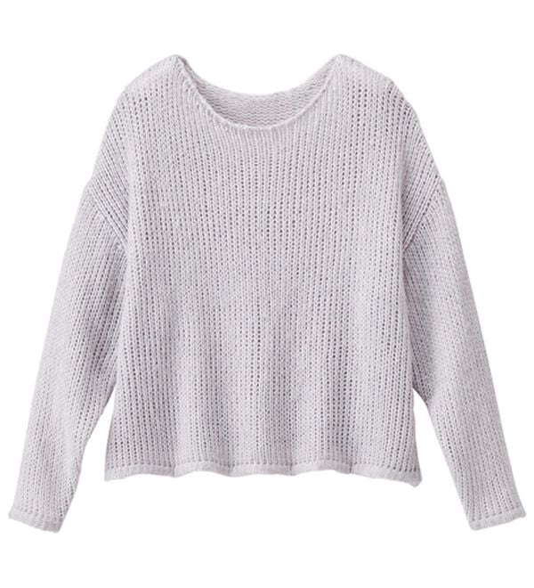 RANAN（ラナン）の「モヘアタッチローゲージシアーニット（ニット・セーター）」｜詳細画像