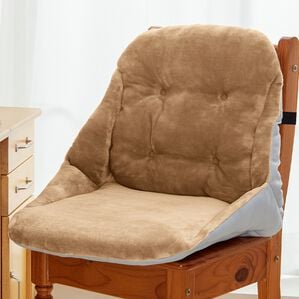 iellio（イエリオ）の「腰ポカクッション＜吸湿発熱・蓄熱・抗菌防臭・固綿入り＞（チェアカバー・チェアパッド）」｜詳細画像