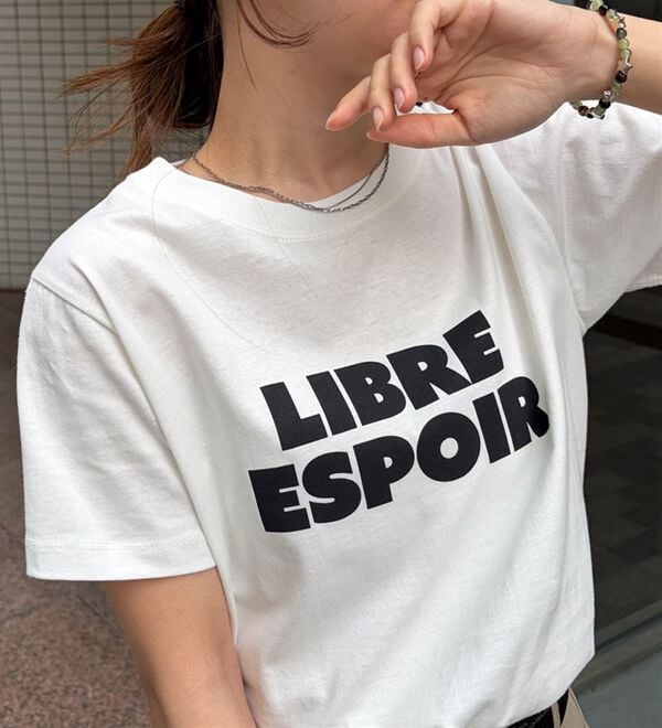 RANAN（ラナン）の「【汗シミ防止】ロゴプリントT（Tシャツ）」｜詳細画像
